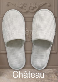 chausson_slipper_nid_abeille_chateau_blanc_pantofflen